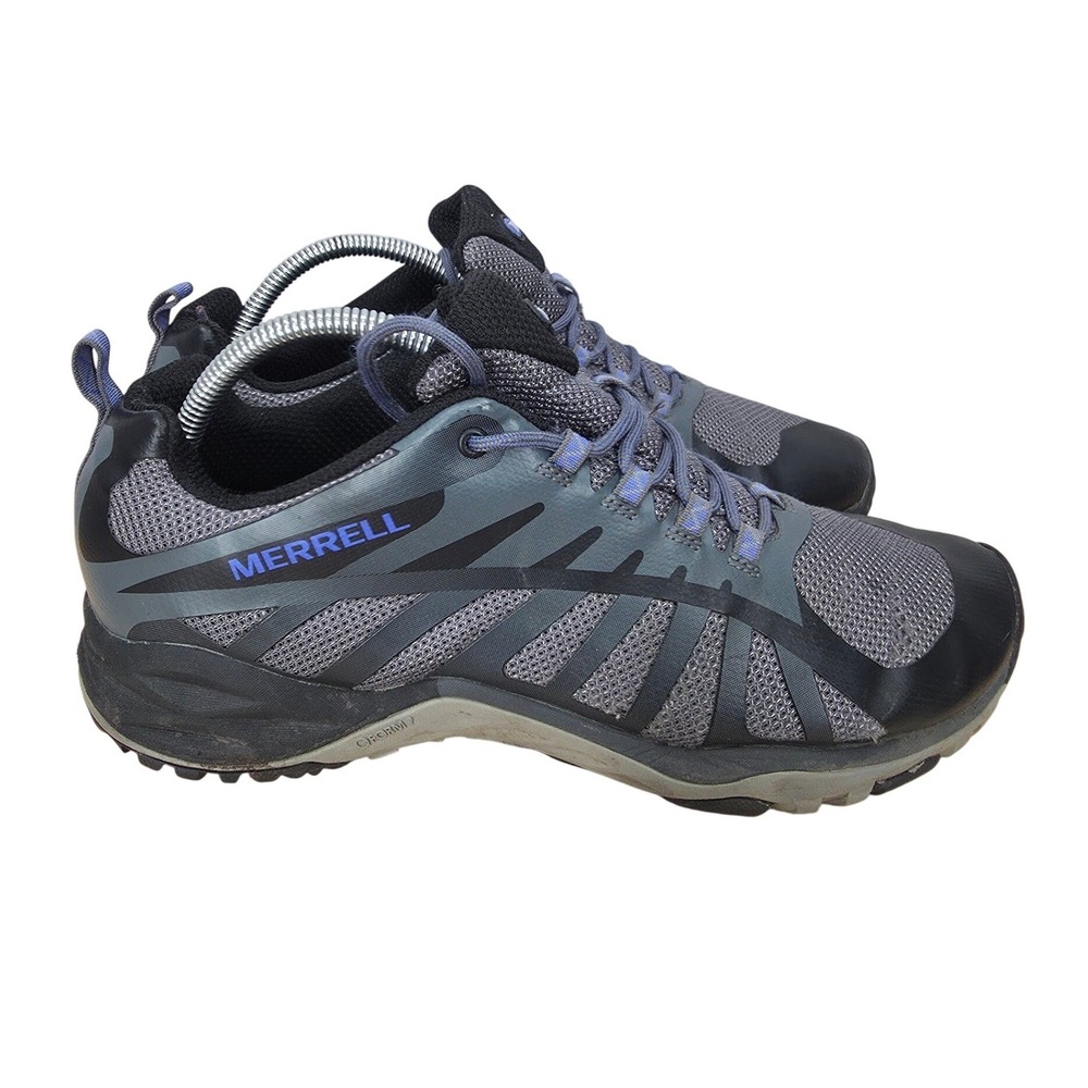 Merrell Siren Edge Q2 Hiking Shoes Womens 11 Gray Trail Hiking Sneakers J41316